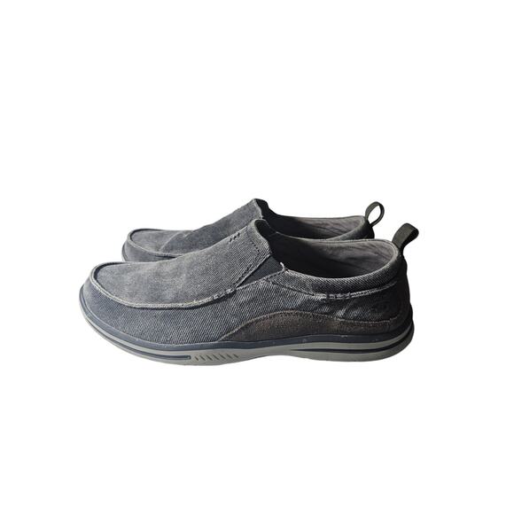 Skechers Men's Relaxed Fit Elected Drigo Slip-On Loafers Size 10 - Picture 1 of 6
